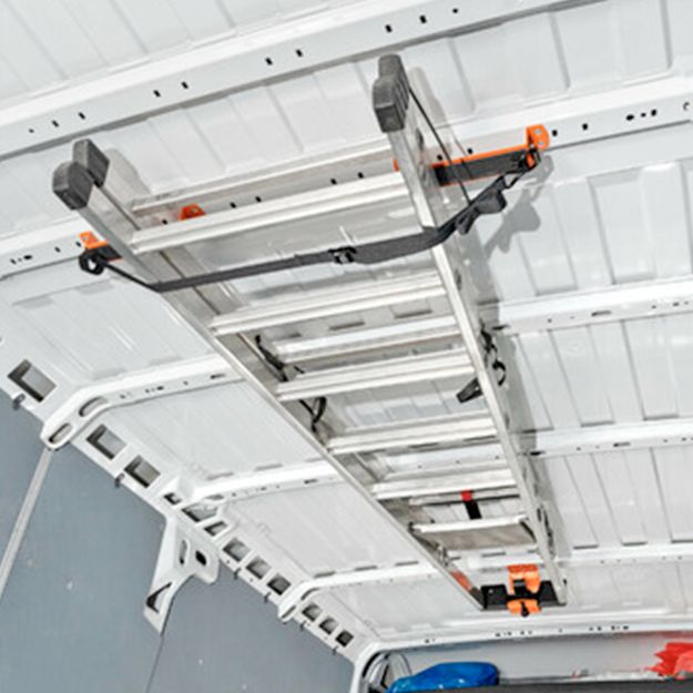 Nordrive ladderhouder binnenkant bus