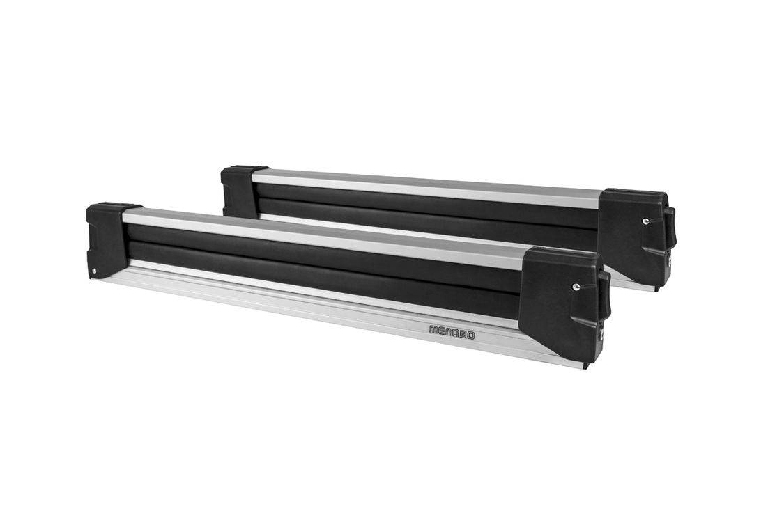 Menabo uitschuifbare skidrager geschikt voor 6 paar ski's