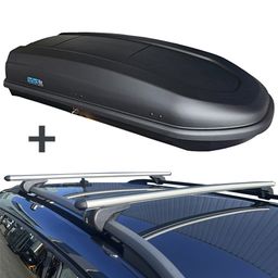 PerfectFit dakkoffer 440 liter + Nordrive dakdragers Renault Express vanaf 06/2021