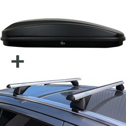 Farad dakkoffer N18 430 liter + PerfectFit dakdragers BMW iX2 vanaf 2024