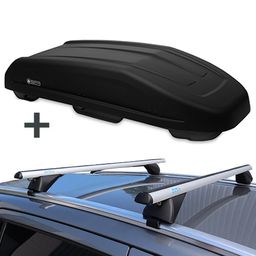 Modula dakkoffer Evo 550 + PerfectFit dakdragers BMW iX2 vanaf 2024