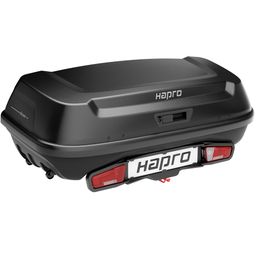 Hapro Boxer - Trekhaakkoffer 420 liter L - Hexagon black