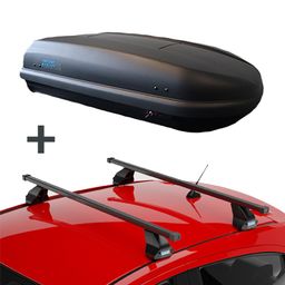 PerfectFit dakkoffer 400 liter + PerfectFit dakdragers Kia Pro Cee'd 5 deurs hatchback vanaf 2018