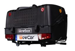 Towbox V1 - Trekhaakkoffer Zwart 280L