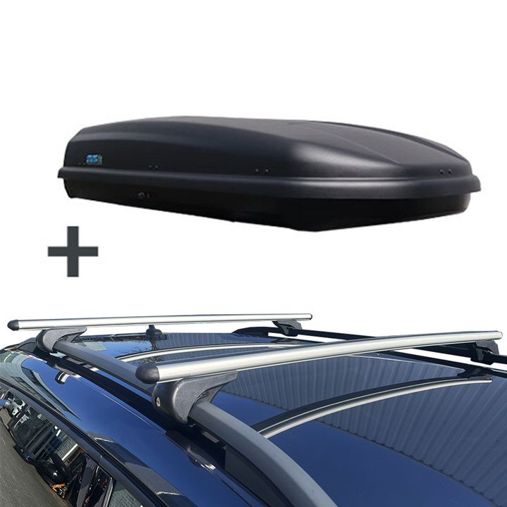 PerfectFit dakkoffer 500 liter + Nordrive dakdragers Renault Express vanaf 06/2021