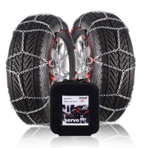 Pewag Servo SUV sneeuwkettingen 13mm BMW iX vanaf 2021 voor bandenmaat  255/50R21