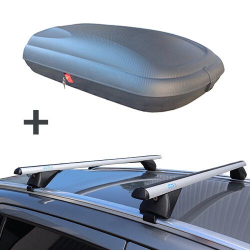 ArtPlast dakkoffer 320 liter + PerfectFit dakdragers BMW iX2 vanaf 2024