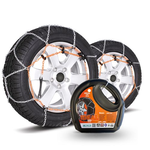 Picoya sneeuwkettingen 9mm Renault Fluence 2010 t/m 2014 voor bandenmaat  205/55R16