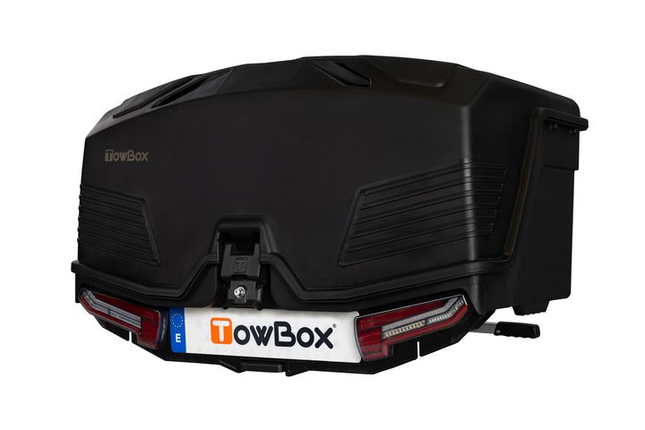 Towbox Alpha - Trekhaakkoffer zwart