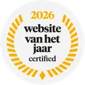 Website van het jaar 2026 badge