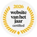 Website van het jaar 2026 badge