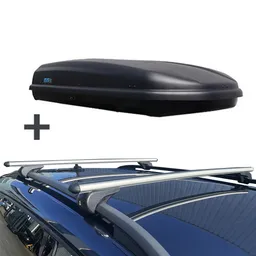 PerfectFit dakkoffer 500 liter + Nordrive dakdragers Peugeot Partner Tepee 05/1996 t/m 12/2002