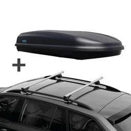 PerfectFit dakkoffer 500 liter + Nordrive dakdragers Opel Combo Tour 04/2012 t/m 12/2017