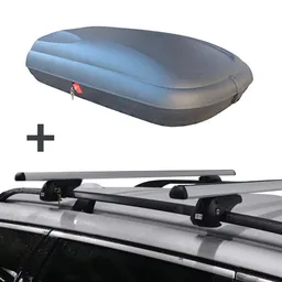 ArtPlast dakkoffer 320 liter + PerfectFit dakdragers Fiat Doblo Malibu MPV 2000 t/m 2009