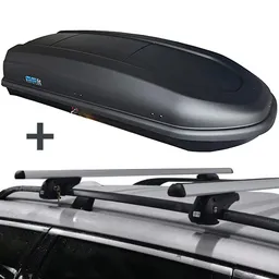PerfectFit dakkoffer 440 liter + PerfectFit dakdragers Fiat Doblo Malibu MPV 2000 t/m 2009