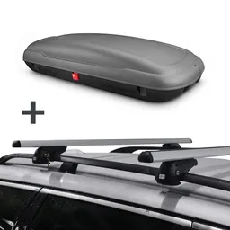 ArtPlast dakkoffer 400 liter + PerfectFit dakdragers Fiat Doblo Malibu MPV 2000 t/m 2009