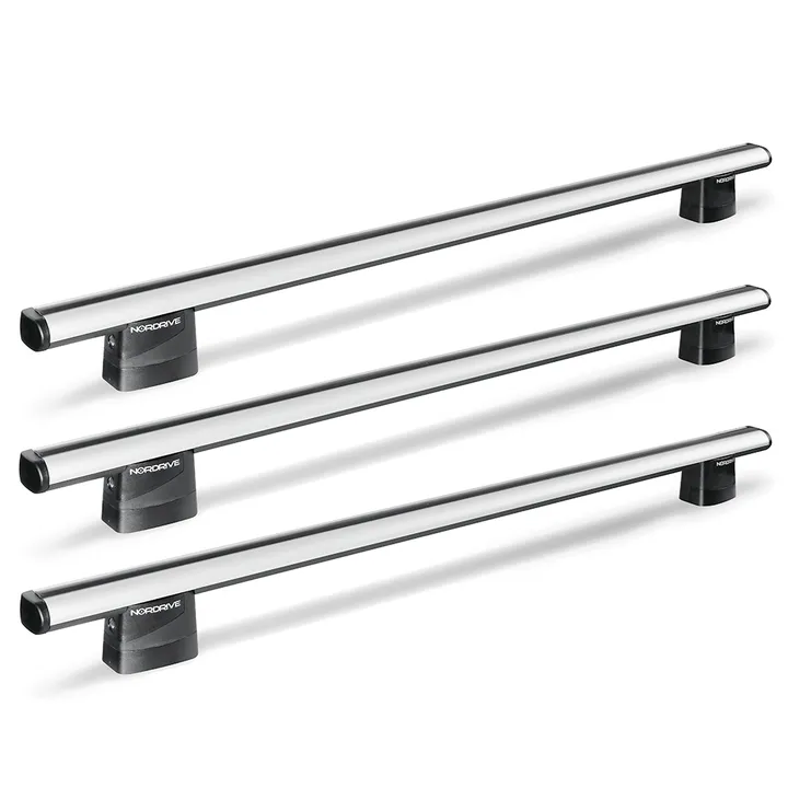Nordrive dakdragers Peugeot Partner 04/2008 t/m 08/2018 set van 3 aluminium