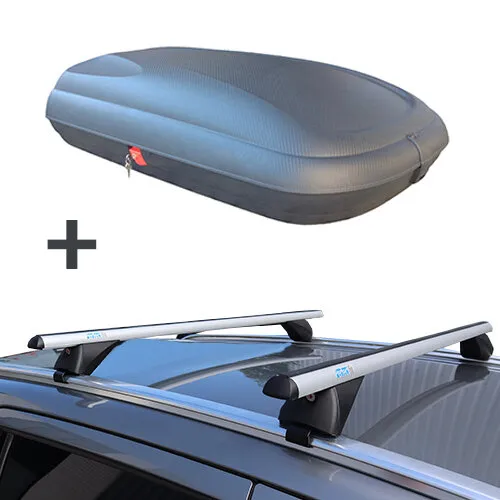 ArtPlast dakkoffer 320 liter + PerfectFit dakdragers Fiat 500X vanaf 2015