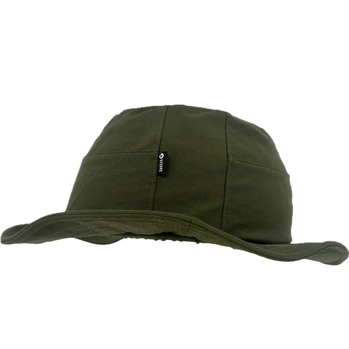 Vizorz SwitchCap fietshelmcover - Green sunny classic